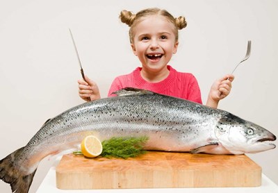 Рыба в рационе детей